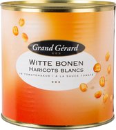 Grand Gérard Witte bonen in tomatensaus - Blik 3 liter