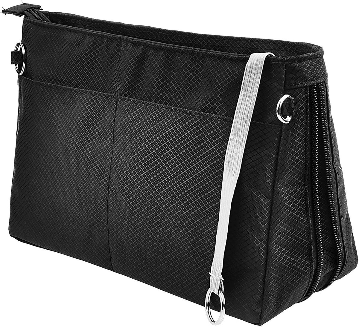 NOTAG Tas organizer van vilt met meerdere zakken (Grijs, Large