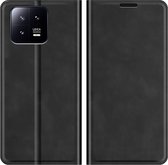 Cazy Wallet Magnetic Hoesje geschikt voor Xiaomi 13 - Zwart