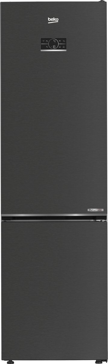 Beko B5RCNE406LXBRW - koel-vriescombinatie Vrijstaand 355 l - C Label- Zwart