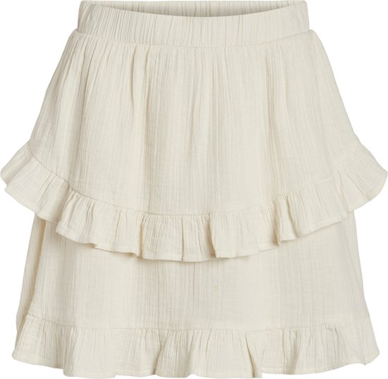 Vila Rok Vilania Hw Short Skirt/ln 14087702 Birch Dames Maat - W40