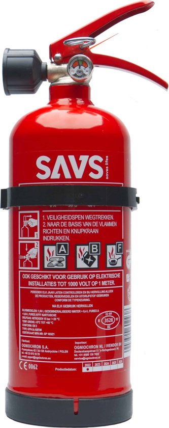 Co2 blusser 2 kg kopen? Bestel brandblussers online bij