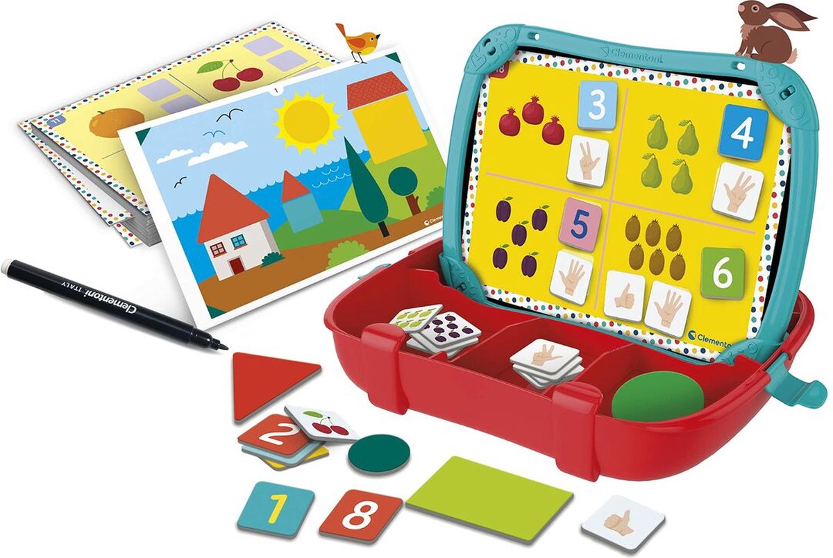 Educatief spel voor kinderen Clementoni Case Figures Shapes (FR)