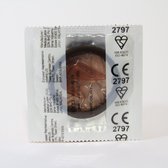 Chocoladesmaak - Flavoured - Condoom - Anoniem verstuurd - Per Stuk