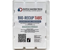 Bio-Recup Tabs | Regenwatertank- en Recup Onderhoud | Tegen Stank | 12 Tabletten