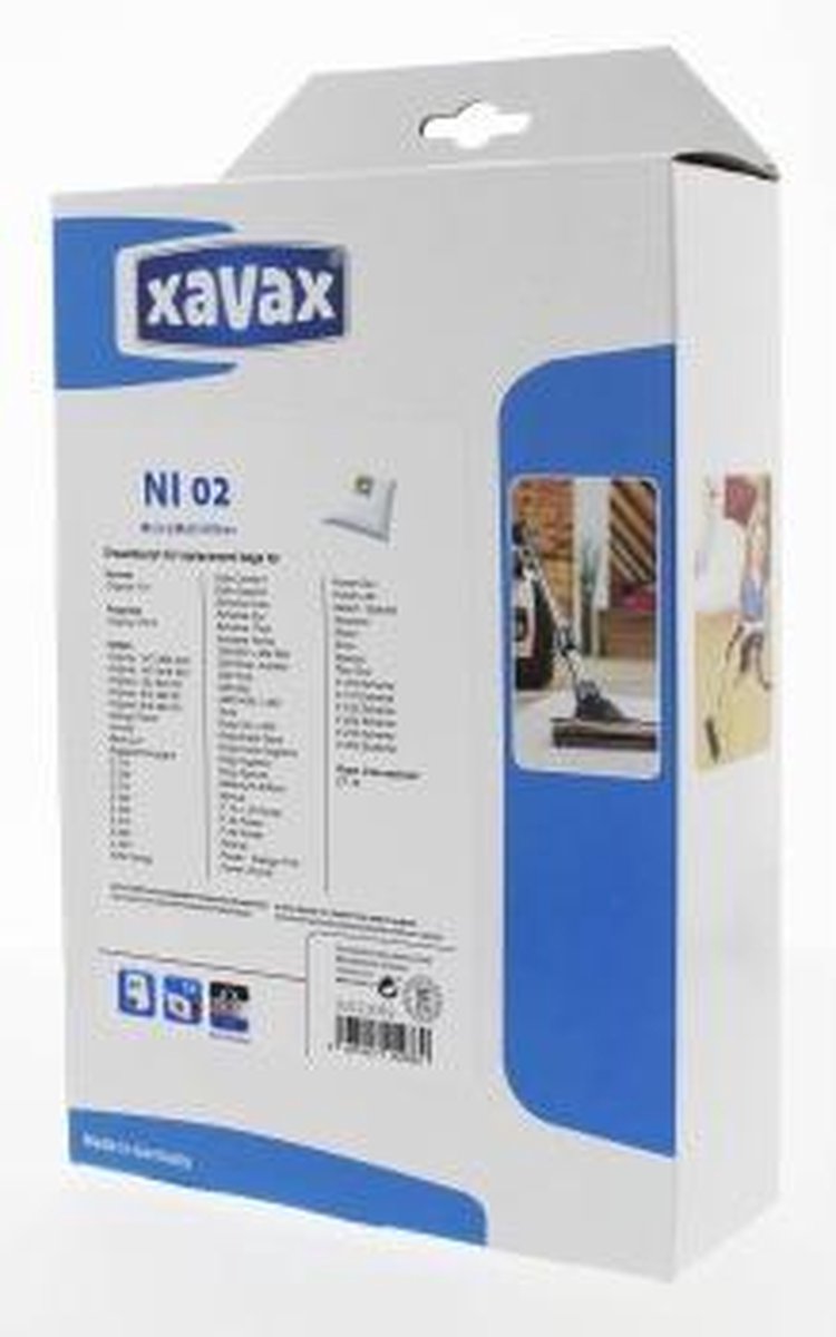 Bol.com Xavax Ni 02 - Stofzuigerzakken aanbieding