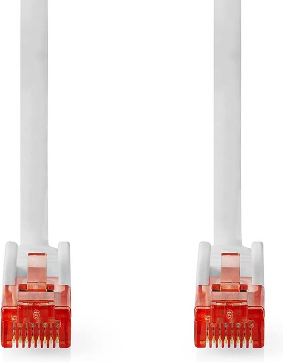 Nedis CAT6 Netwerkkabel - RJ45 Male - RJ45 Male - U/UTP - 1.00 m - Rond ...