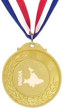 Akyol - india medaille goudkleuring - Piloot - toeristen - india cadeau - beste land - leuk cadeau voor je vriend om te geven