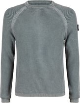 Rellix Knitwear Crewneck Pique Truien & Vesten Jongens - Sweater - Hoodie - Vest- Grijs - Maat 176