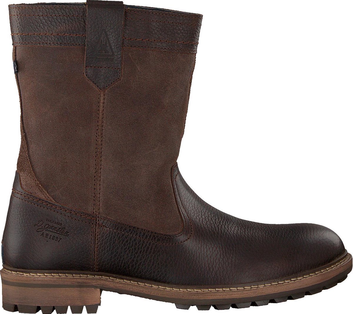 Gaastra Heren Enkelboots Cabin High Fur - Bruin - Maat 40 | bol.com