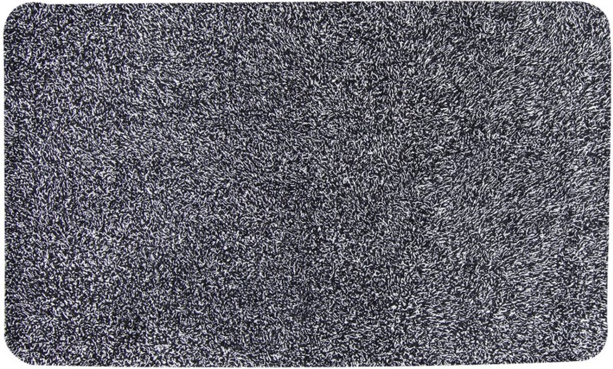 Magic Mat Schoonloopmat 75×45 cm Zwart – Extreem Absorberende Deurmat Met Antislip – Wasbaar – Voor Binnen & Buiten – Ook Als Badmat Geschikt