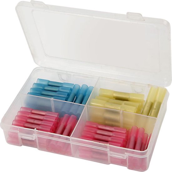 Vegena Heat Shrink Krimpkousenset, Multi Kleuren, Assortiment Krimpkousen, Verhouding 2:1, Verschillende Maten, Heat Krimpkous Assortiment