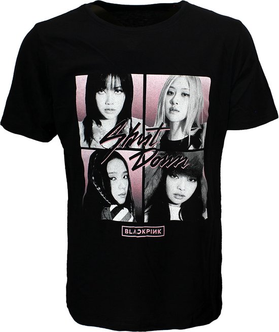 Blackpink Shut Down Photo Grid T-Shirt - Officiële Merchandise - XXL