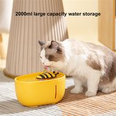 Automatische Waterfontein voor Katten en Honden - 2L - Dieren Drinkbak Automatische Waterdispenser Kitten Honden Huisdier