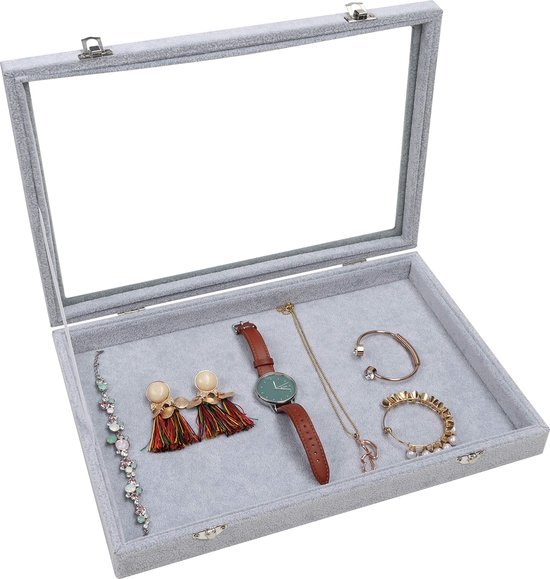 Petite boîte de rangement verrouillable pour cosmétiques et bijoux