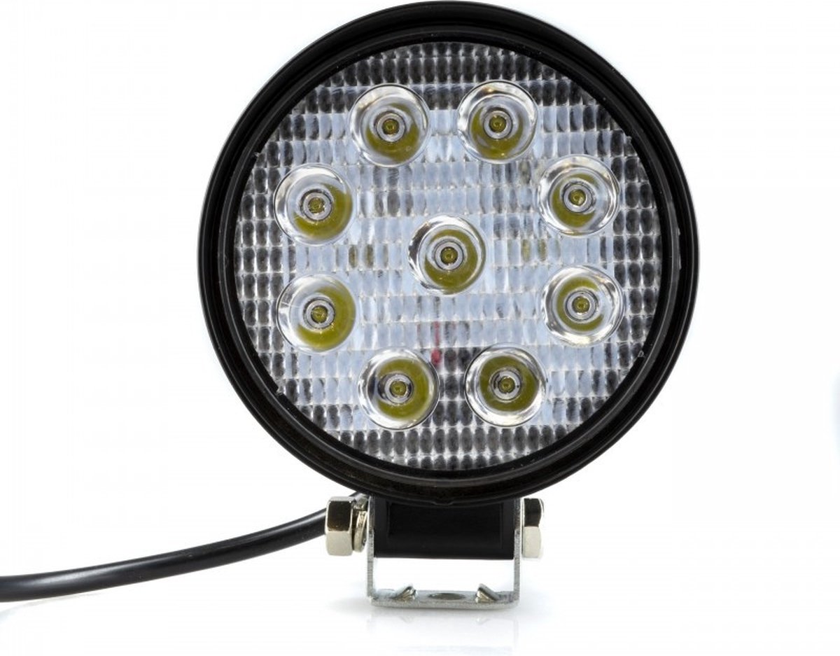 Einparts Offroad Achterlicht Verstraler LED Lamp Spotlight - Rond 27W