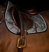 PS Of Sweden Stardust Limited Edition Christmas 22 Saddle Pad Gun Metal - Model: Jump - Maat: Full