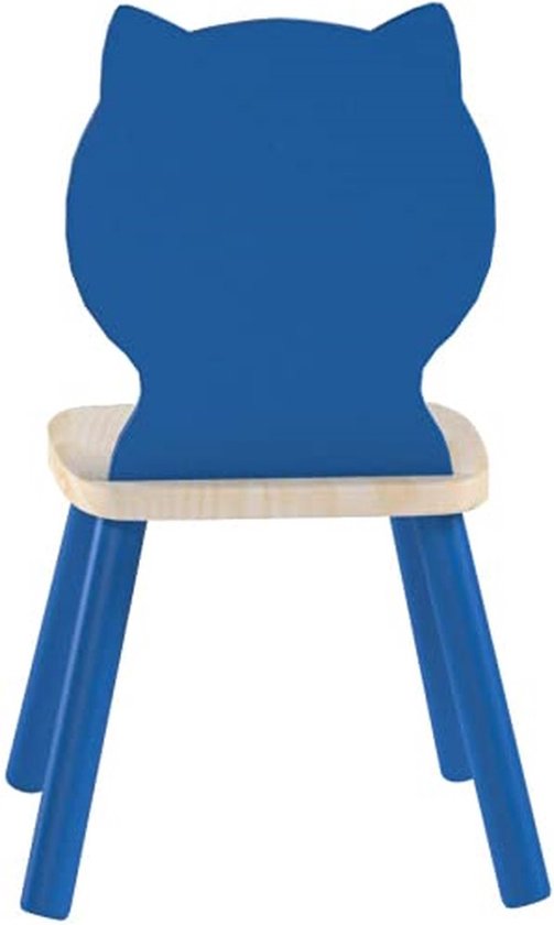 Pintoy kinderstoel poes - Kinderstoeltje kind - stoel kind - houten stoeltje peuter - houten stoeltje kind - Kinderzetel - stoel kat van Pintoy — afbeelding 3