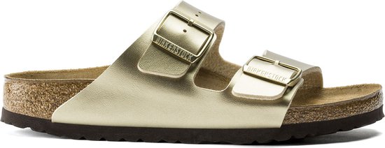 Birkenstock Arizona BS - sandale pour femme - or - taille 38 (EU) 5 (UK)