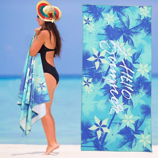 Jules Clarysse set XXL Velours strandlakens 90 x 170 cm | Dagelijkse