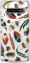 Casetastic Softcover Samsung Galaxy S10 Plus - Feathers Multi