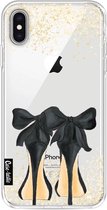 Casetastic Apple iPhone XS Max Hoesje - Softcover Hoesje met Design - Sparkling Shoes Print