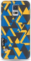 Casetastic Samsung Galaxy S5 / Galaxy S5 Plus / Galaxy S5 Neo Hoesje - Softcover Hoesje met Design - Mixed Triangles Print