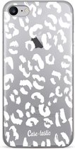 Casetastic Softcover Apple iPhone 7 / 8 - Leopard Print White
