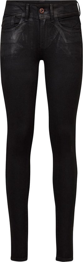 G-STAR Lynn Mid Waist Skinny Jeans - Dames - Black Radiant Cobler - W24 X L30