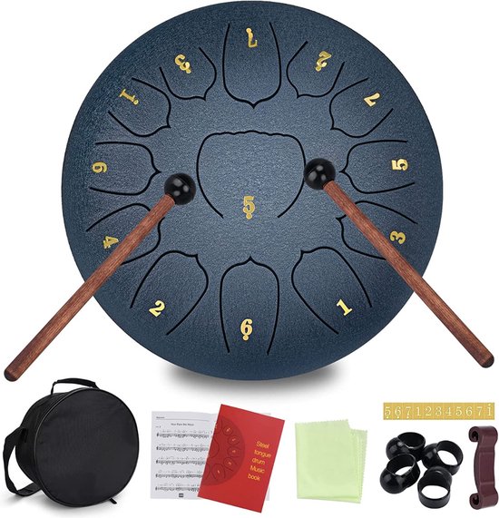 Débutant. Tutoriel Tongue Drum et Handpan Song: Chansons pour