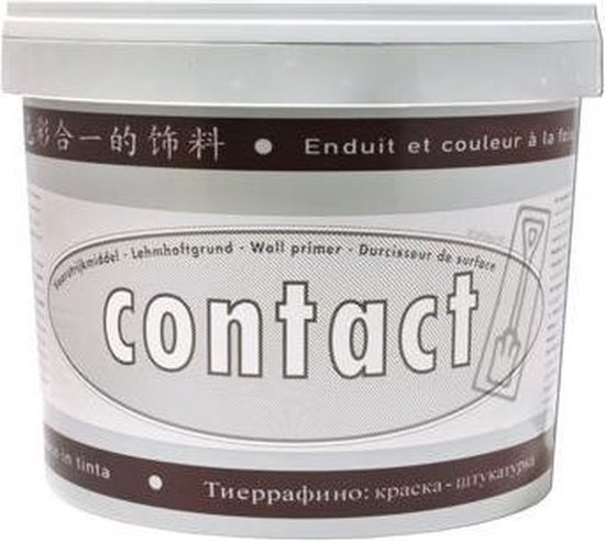 Tierrafino Contact primer - Hechtprimer - Primer verf - Wit - 5 Liter