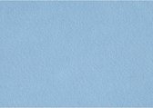 Hobbyvilt, A4, 210x297 mm, dikte 1,5-2 mm, lichtblauw, 10 vel/ 1 doos | Vilt vellen | knutselvilt | Hobby vilt