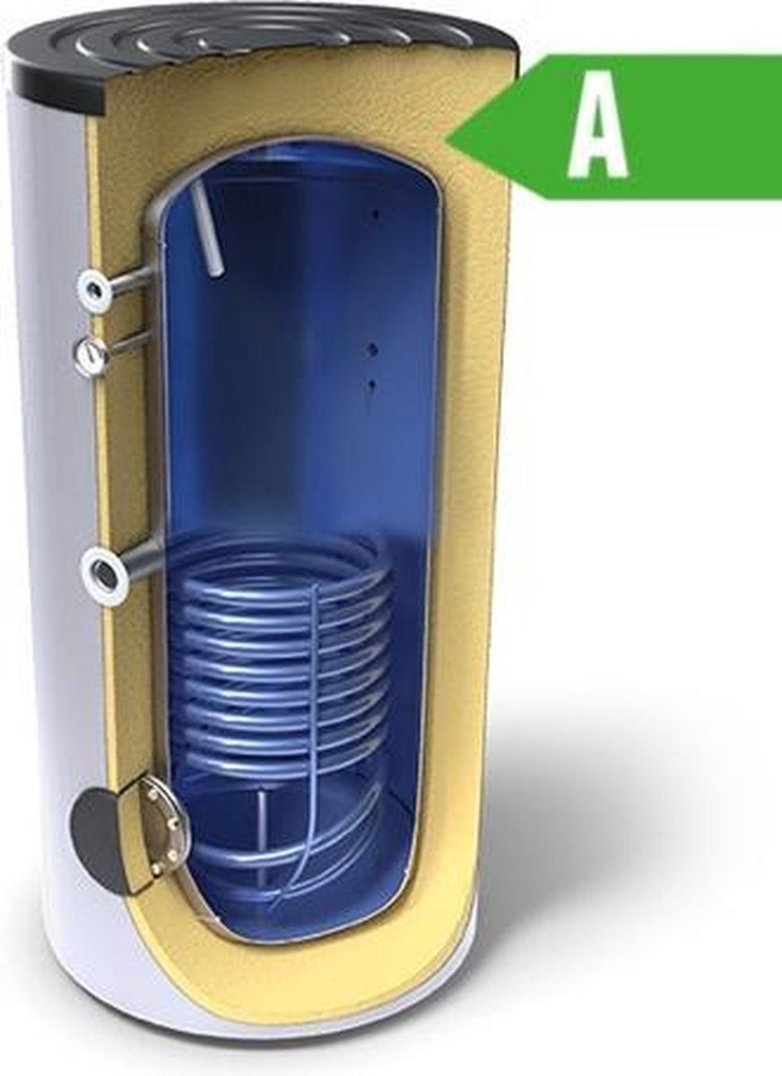 Indirect gestookte boiler 200 liter 1 wisselaar A-label (Tesy) | bol.com