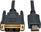 Tripp Lite P566-020 6.1m HDMI DVI-D Zwart video kabel adapter