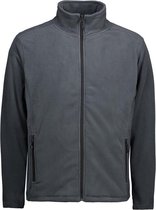 ID Micro fleece Vest Heren Grijs - Maat XXL