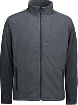 ID Micro fleece Vest Heren Grijs - Maat 4XL