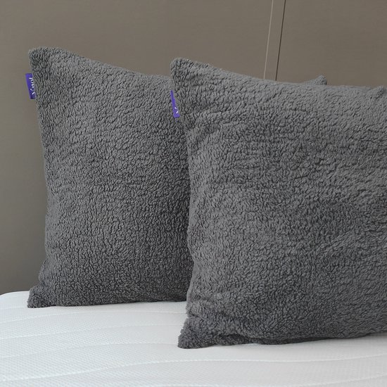 Zelesta Zelesta Teddybed Kussenslopen Set van 2 - Hypoall Zelesta Zelesta Teddybed Kussenslopen Set van 2 - Hypoall