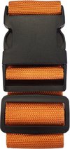 Kofferriem - Verstelbaar - Bagageriem - 165 Centimeter - Extra Beveiliging - Reizen - Oranje