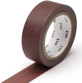 Washi Tape Grayish Red - 1,6 cm x 7 meter - MT Masking Tape
