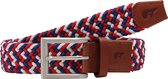 Gerecyclede Riem Jack (rood, blauw, wit)