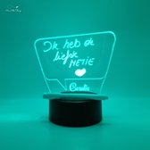 [Nice Little Things] - Gepersonaliseerde RGB LEDlamp - Tekenen met Licht - Tekstballon