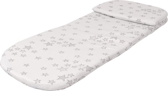 Chipolino Matras Kinderwagen - Grey Stars - 78L x 31B x 2H cm - chipolino