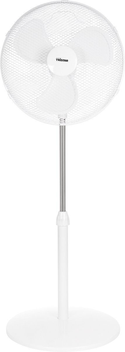 Tristar VE-5757 Voetventilator - Verstelbaar van 85 tot 120 cm – 85 graden draaibaar - Wit