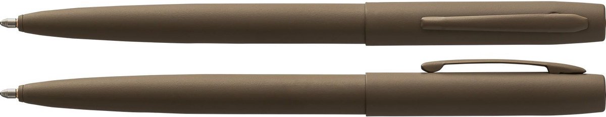 Cap-O-Matic Space Pen, Flat Dark Earth Kleur met Ultrasterke Cerakote Coating (#M4H-265)