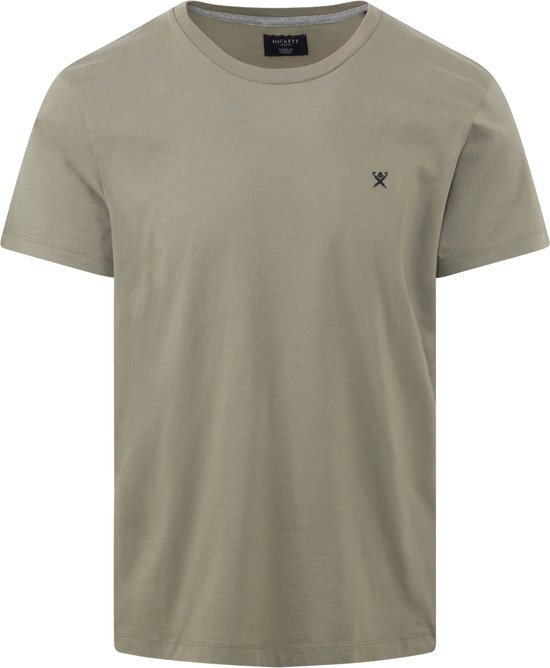 Hackett - T-Shirt Army Groen - Heren - Maat XXL - Modern-fit