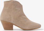 VIA VAI Claire Lott Enkellaarsjes dames - Licht beige - Maat 40