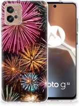 Smartphonehoesje Motorola Moto G32 Smartphone hoesje Vuurwerk