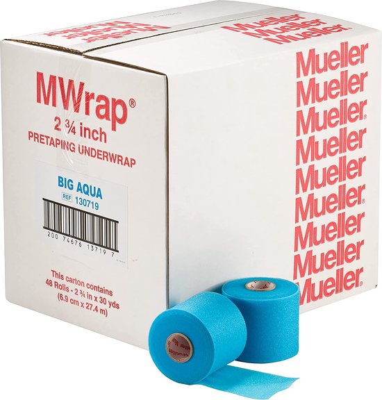 Plaster Underwrap Underwrap tape - Blauw Mueller - Hoge kwaliteit - 1 jaar garantie | bol