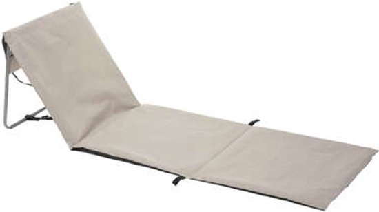 Ligstoel strand met rugleuning - comfortabel ligtgewicht - klapbare  opvouwbare... | bol.com