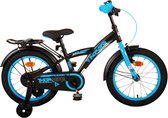 Vélo pour enfants Volare Thombike - Garçons - 16 pouces - Zwart Blauw